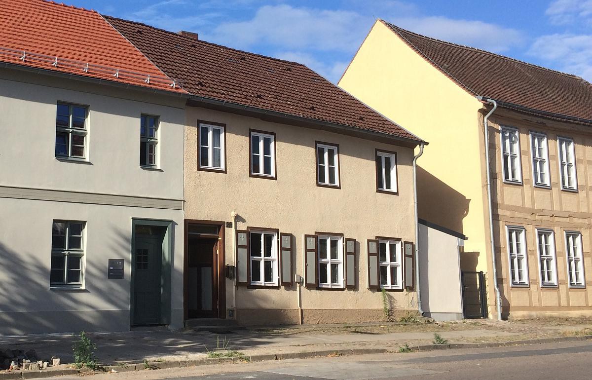 Haus Seestraße Straßenansicht Bauprojekt Rheinsberg