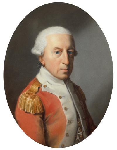 gemaltes Porträt Prinz Ferdinand von Preußen